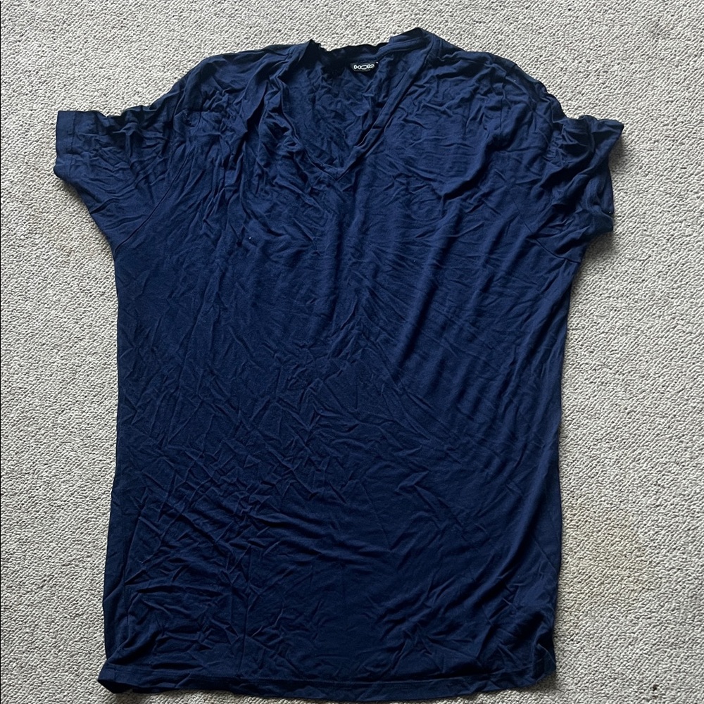 Hom Deep Blue Short Sleeve Tee
